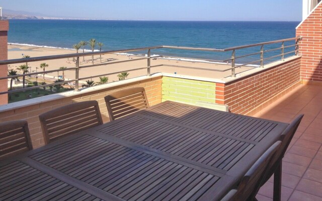 Apartment With 2 Bedrooms in Roquetas de Mar, With Wonderful sea View,