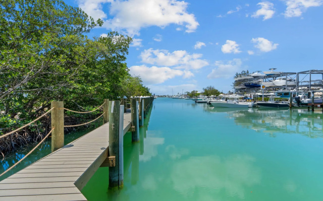 Paradise Point Pool Dock Lounges BBQ