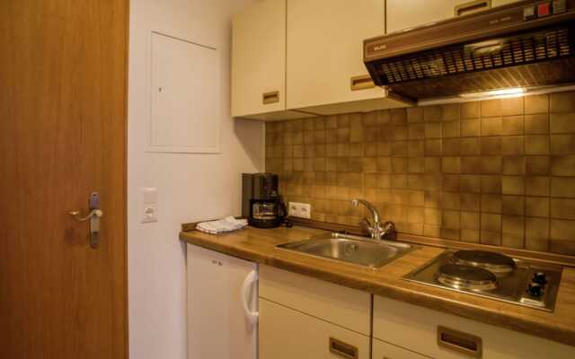 Pleasant Apartment With Ski Storage,balcony, Garden, Parking