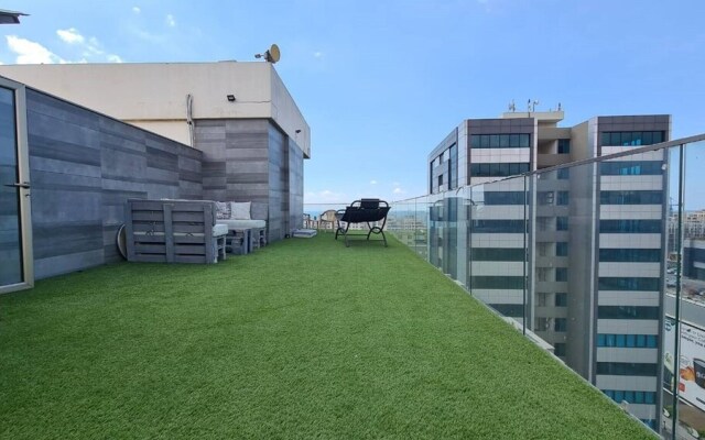 Studio Dbayeh Near Abc Wz Duplex Rooftop, Sea View