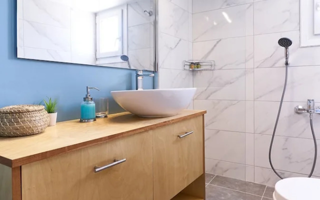 Blue Oasis In The Heart Of Koukaki