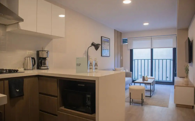 w Stunning 1BR w Terrace in Miraflores