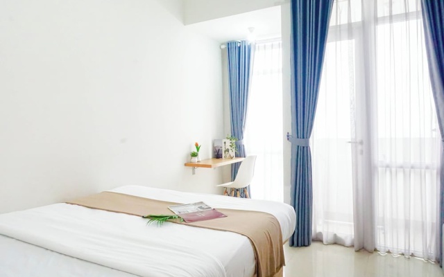 Cozy White Studio At Vasanta Innopark Apartment