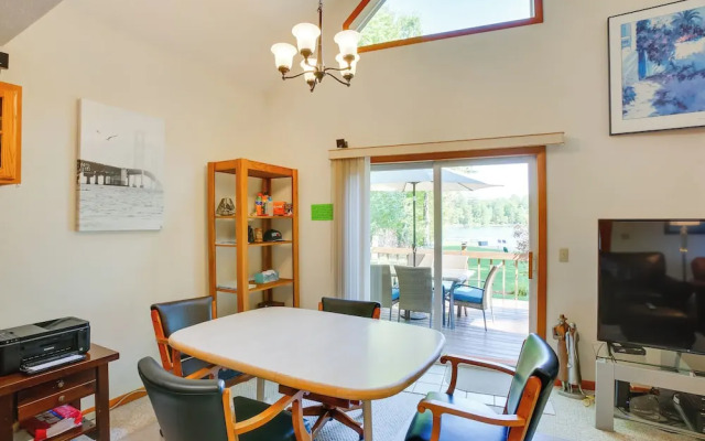 Interlochen Lake House w/ Deck, Fire Pit & Dock!