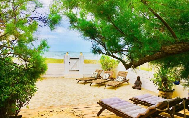 Mas Andalou Fabuleuse première ligne de mer, plage privative