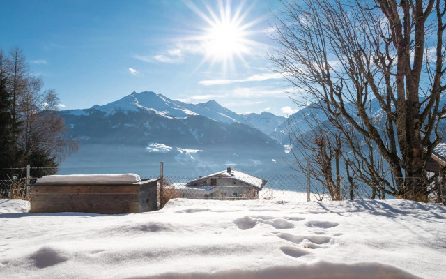 Ski in - Ski out Panoramaferienhaus Breitmoos neben Mittelstation
