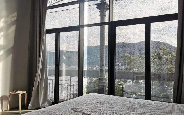 Veranda lake view