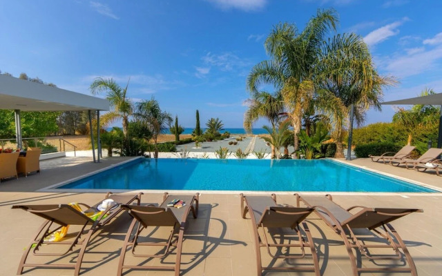 Eastmed Villas Paphos Limni Beach Villa Beachfront Four Bedroom Luxury Villa