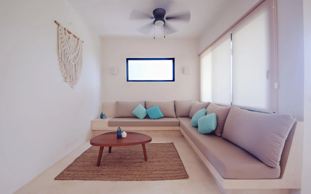 Casa Astral Eco Luxury Holbox Island - Sunset and Ocean View with Rooftop Pool (steps from the beach)