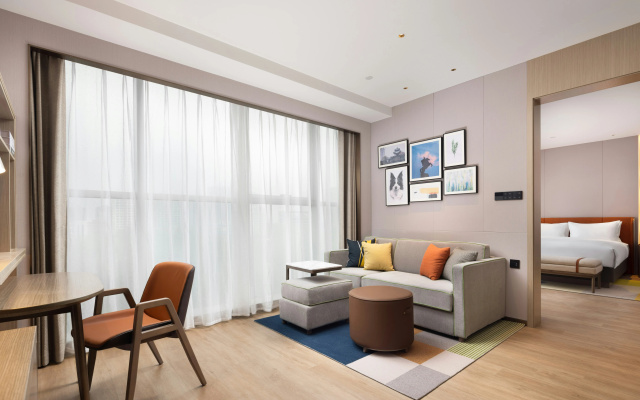 Home2 Suites by Hilton Handan East Railway Station – Guest Rooms – Handan