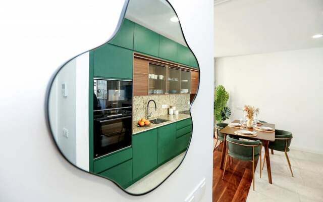 Green Faro Modern Duplex With A Bliss Terrace