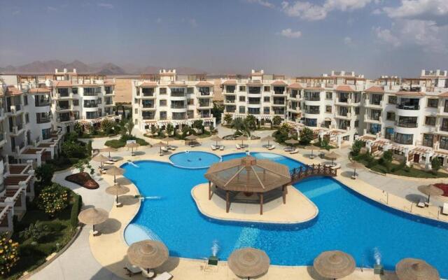 Lovely & Luxury 2 bedroom apartment with Swimming and water aqua park view in Sharm Hills luxury resort in Sharm El Sheikh - Red sea