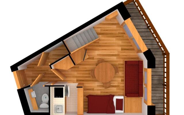 Appartement Courchevel 1650, 1 pièce, 5 personnes - FR-1-563-91