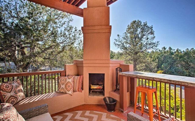 Furnished Patio & Views: West Sedona House!