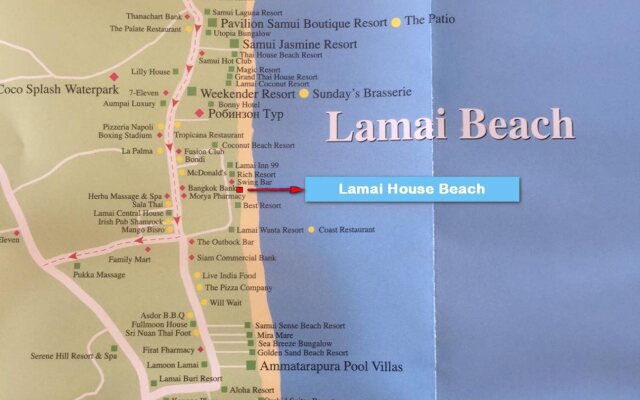 Lamai House Beach