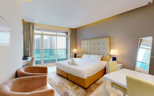 GreenFuture - Fancy Studio With Jaw-Dropping Marina Views