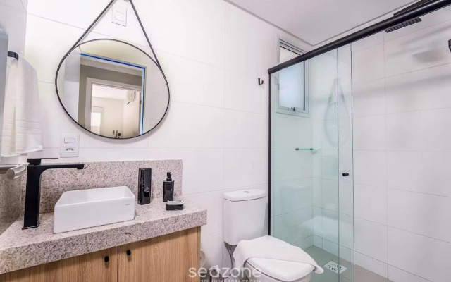 Apto c/ churrasq. 650m da praia - Ingleses CCI003