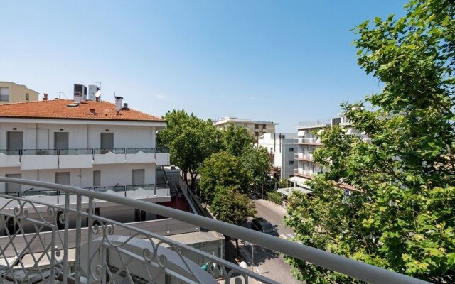 Homely Apartment in Rimini With Balcony