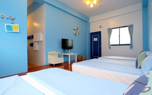 Blue and White Holiday B&B