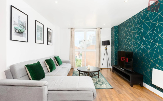 Granville Street - 2 Bedroom Birmingham City Centre & Secure Parking