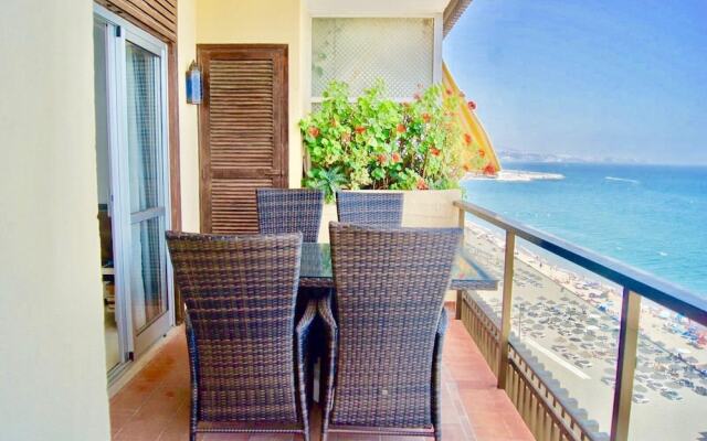 3Br Fuengirola Promenade First Line Beach Apartment With Panoramic Sea Views