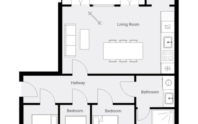 No.186 apartments by Daniel&Jacob's