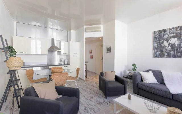 Elegant Flat in Cannes 2br-4p