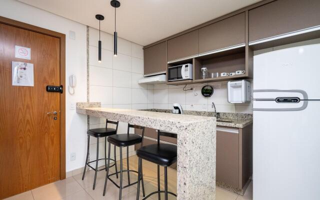 Flat aconchegante no Setor Bueno - TH2107