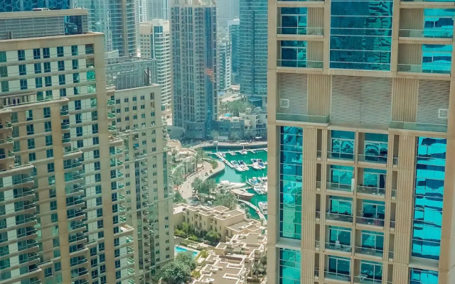 SuperHost- Premium 1BR with Partial Marina View