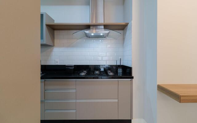 Apto luxuoso a 230m da praia de Jurerê VJE301