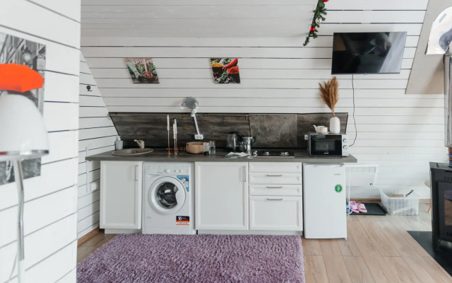 In an apartment on Ozernaya Street