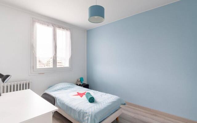 Appart T3 Bien situé a Bourges + Wifi