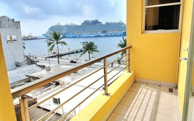 Ocean view 2BR Condo downtown Cozumel