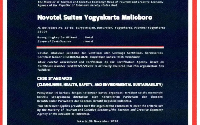 Novotel Suites Yogyakarta Malioboro