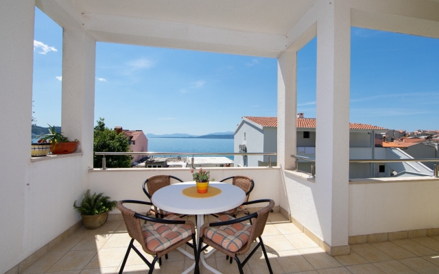 Apartment Ruzica - with sea view: A1 - plavi Igrane, Riviera Makarska