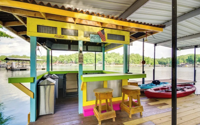 Waterfront Home w/ Views & Dock in Sunrise Beach!