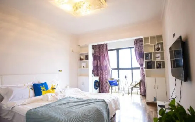 Yushang Chinese Yiju No Man Homestay (Zijin Famous Garden Shop) – Guest Rooms – Fuyang