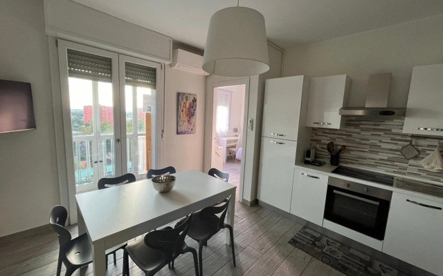 Appartamento panoramico vicino a fiere e stadio