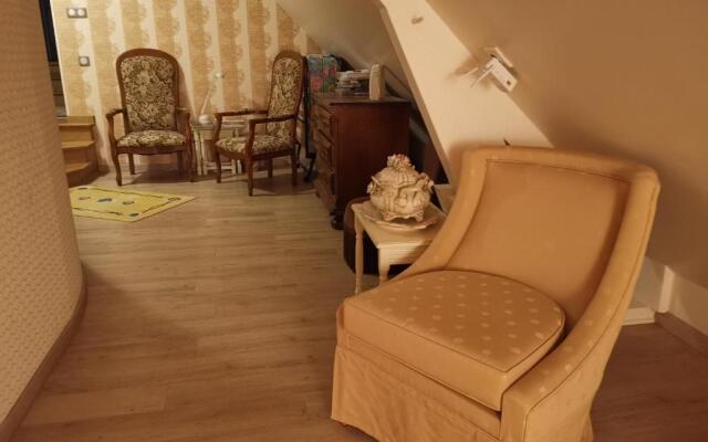 Au milieu d'un jardin fleuri