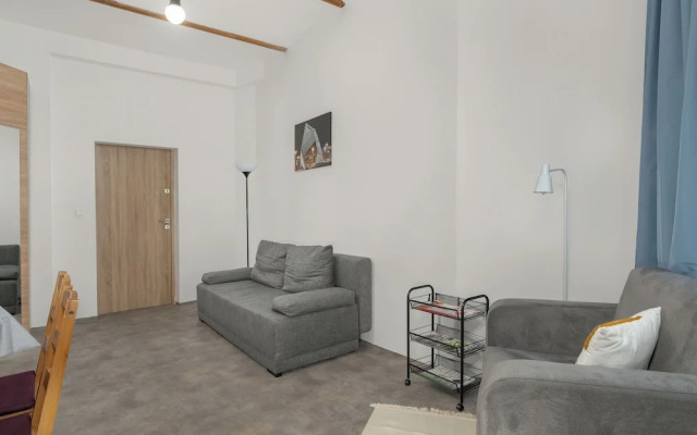 Grey and Beige Poznan Studio by Renters