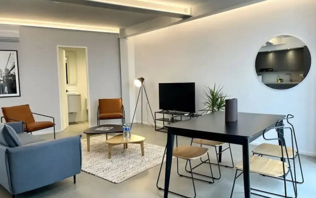 w Elegant 1BR With Rooftop Pool In Casco Antiguo