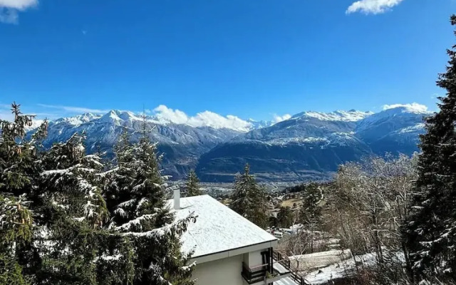 Vue imprenable sur les Alpes