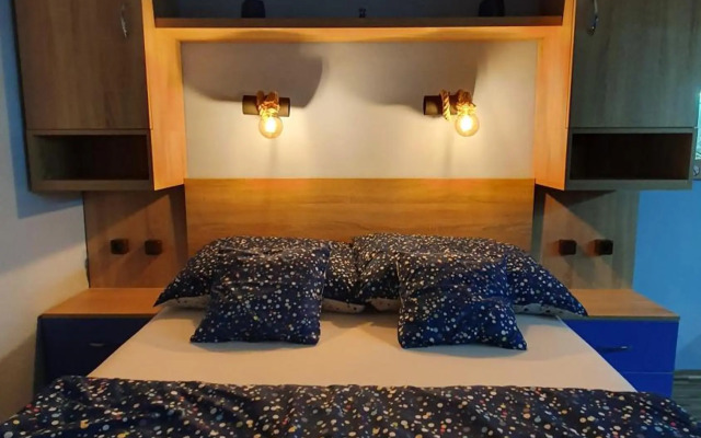 Design Apartments Red Blue