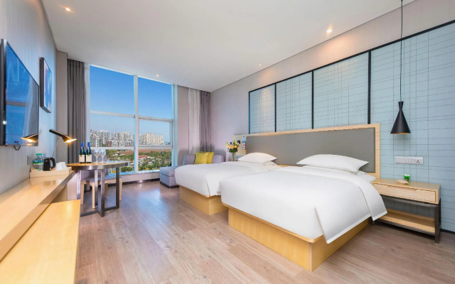 Echarm Hotel Wuhan Jiangxia Zhongbai Plaza