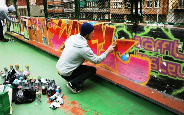 No Limit Hostel Graffiti