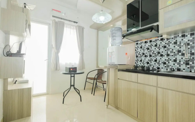 2BR at Green Pramuka Apartment with Mall Access