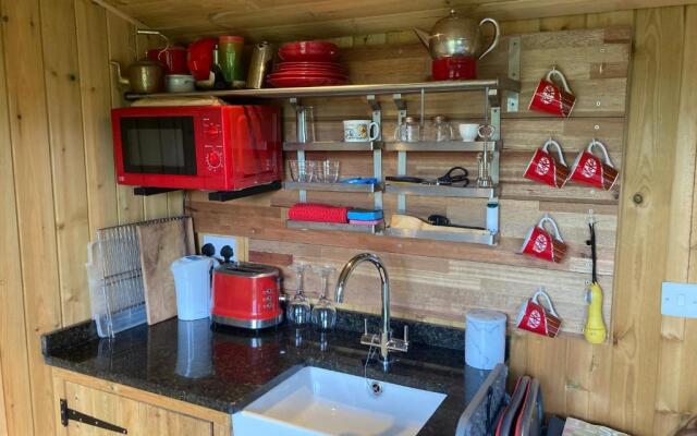 The Shepherd's Hut with seasonal Swimming Pool