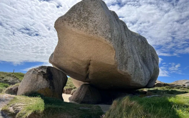 Stone House in Brittany near the Sea