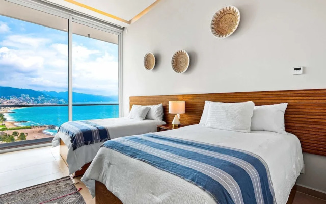 Panoramic Hot Tub Oceanview Luxury 4BR Penthouse