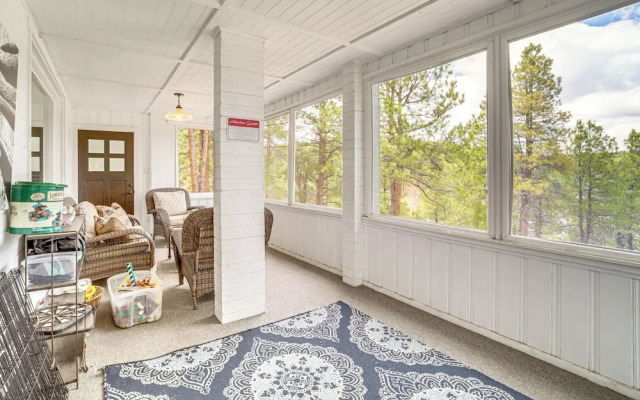 Flagstaff A-frame Cabin w/ Deck & Lovely Views!